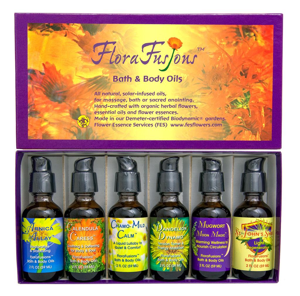 FloraFusions Herbal Oils Gift Set