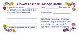 [LAB120] LABELS - Dosage Bottles - Set(s)  of 120